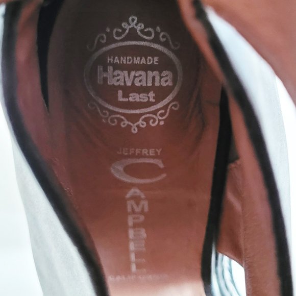 Jeffrey Campbell Gray Platform Heels - Picture 11 of 11